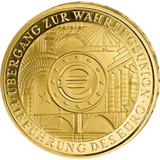 200 euro 2002, picture side with the euro sign