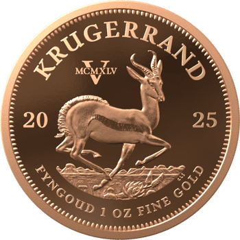 1 Unze Gold Krügerrand VE-Day Privy Mark 2025 (Auflage: 80 | Polierte Platte)