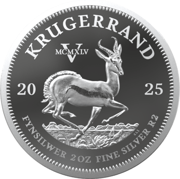 2 Unze Silber Krügerrand VE-Day Privy Mark 2025 (Auflage: 880 | Polierte Platte)