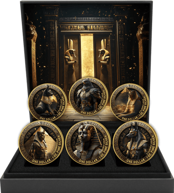 Ägypten Silber Set 2025 (Auflage: 50 | teilvergoldet)