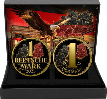 Deutsche Mark Silber Set 2025 (Auflage: 100 | teilvergoldet)