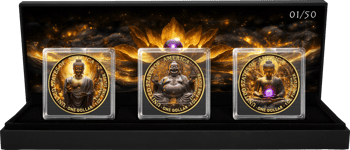 Buddha Silber Set (Auflage: 50 | teilvergoldet)