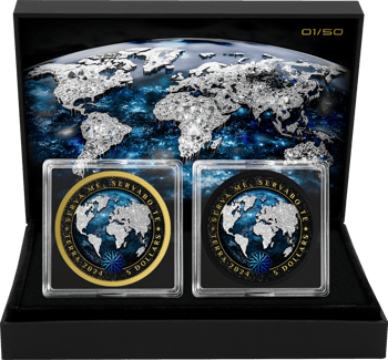 Terra Black and Gold Silber Set 2024 (Auflage: 50 | teilvergoldet)