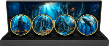 Atlantis Silber Set 2025 (Auflage: 50 | teilvergoldet)