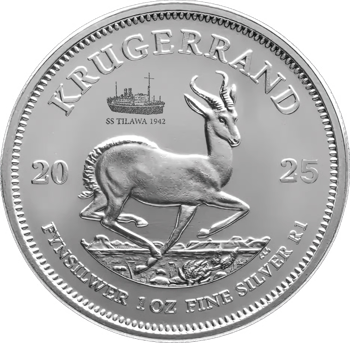 1 Unze Silber Krügerrand 2025 Privy Mark Tilawa