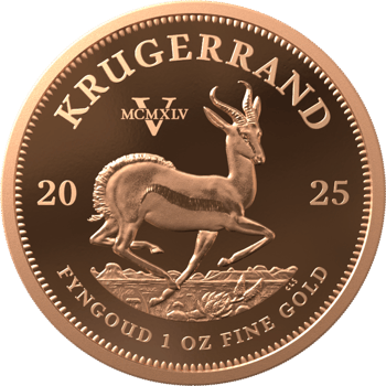 1 Unze Gold Krügerrand VE-Day Privy Mark 2025 (Auflage: 80 | Polierte Platte)