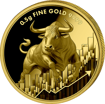0,5g Oro Toro y Oso (Tirada: 5.000 | Prueba (Proof))
