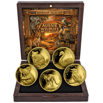 Australien Wildlife Gold Set 2026 (Auflage: 250 | Polierte Platte)