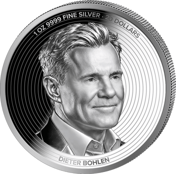 1 Unze Silber Dieter Bohlen 2026 (Auflage: 999 | Polierte Platte)