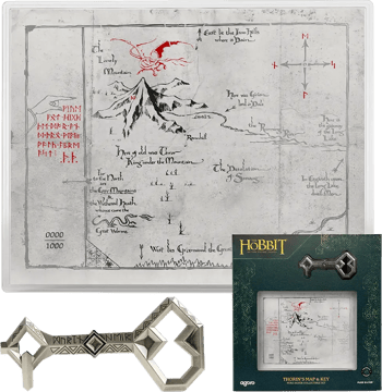 3/4 Unze + 5 Gramm Silber Münznote Der Hobbit - Thorin's Map 2026 (Auflage: 1.000 | Polierte Platte + Antik Finish)
