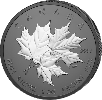 1 Unze Silber Elegant Triple Maple Leaf 2026 (Auflage: 7.000 | Matte Proof | Rhodium)