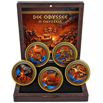 Odyssee Silber Set 2026 (Auflage: 50 | teilvergoldet)