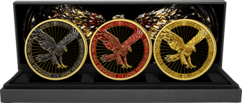 Deutscher Adler Silber Set 2026 (Auflage: 50 | teilvergoldet)