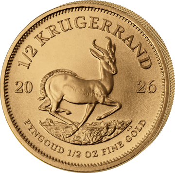 1/2 Unze Gold Krügerrand 2026