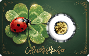 1/200 Unze Gold Glückskäfer 2026 (Auflage: 5.000 | Polierte Platte)