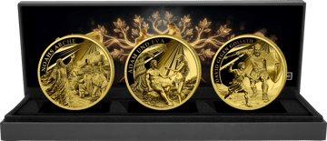 Gold Altes Testament Bibel Set 2026 (Auflage: 200 | Polierte Platte)