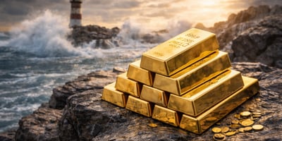 Gold kein sicherer Hafen mehr? Oder warnt hier ein System, das selbst ins Wanken geraten ist?