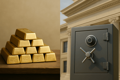 Privates Goldlager vs. Banktresor: Wer hat im Ernstfall die Kontrolle?
