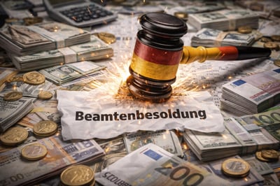 Kosten-Hammer Beamtenbesoldung – wenn der Rechtsstaat zur Ausgabenmaschine wird