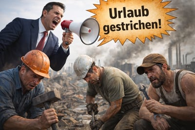 Urlaub kürzen, Freiheit opfern: Wenn der Staat seine eigene Inkompetenz kaschiert