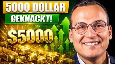 Gold durchbricht 5.000 Dollar – Historischer Meilenstein erreicht