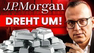 JP Morgan wechselt zu Silber Long-Position – Markt dreht