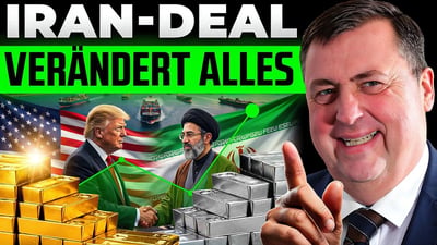 Friedensdeal Iran: Silber erholt sich, Ölpreis bricht ein