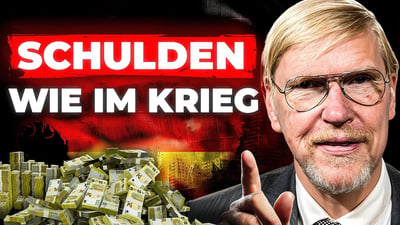 Staatsverschuldung auf Kriegsniveau – Gold als Schutz