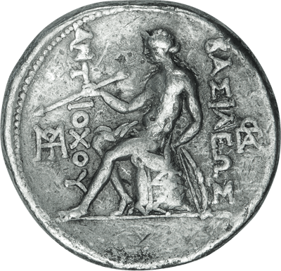 Silber Tetradrachme Antiochos I. Soter (280-261 v. Chr. | Erbe Alexander des Großen)