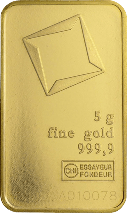 5 g minted bar · Front