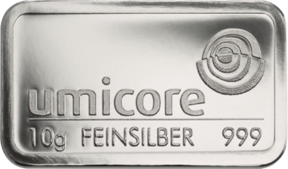 Silberbarren 10 g
