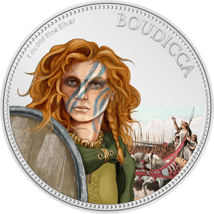 Boudicca, 1 oz silver 2022