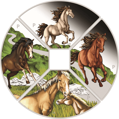 Four-coin set