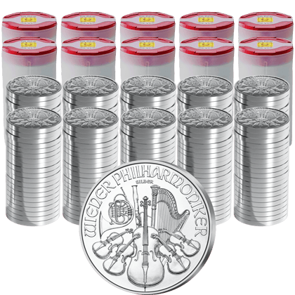200 × 1 Unze Silber Wiener Philharmoniker 2026