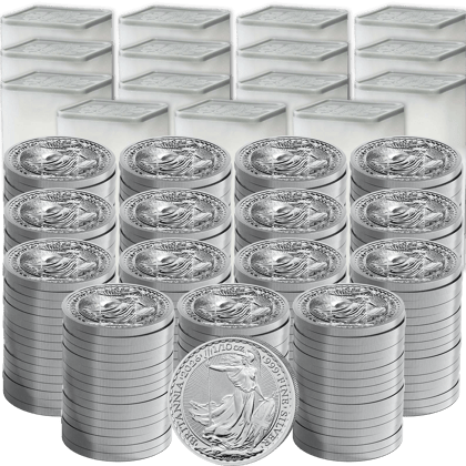 240 × 1/10 ounce Silver Britannia 2026