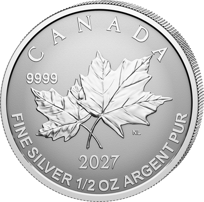 5 silver coins · 1/2 oz