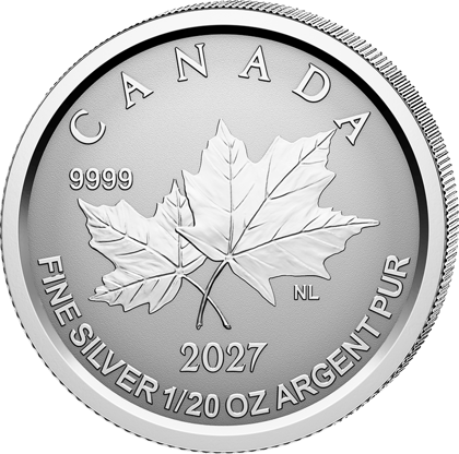 5 silver coins · 1/20 oz