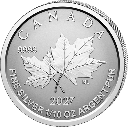 5 silver coins · 1/10 oz