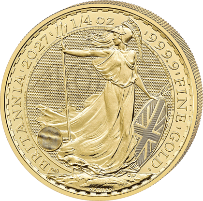 1/4 ounce of gold, 2027