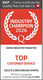 SIQT-Siegel „Industry Champion“ 2026 - Top Customer Service (Schweizer Branchenmonitor)