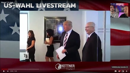 Livestream zur US-Wahl mit Dominik, Gerald, Oli & Kolja