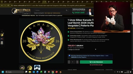 Münzprofessor Live am 13. Juli 2026