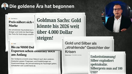 Gold über 4.000 Dollar – Hat das goldene Jahrzehnt begonnen?