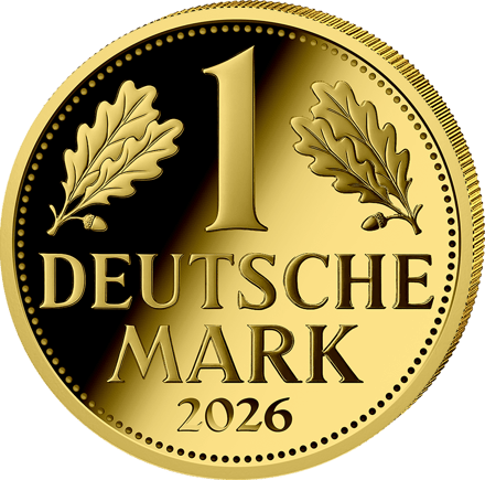 1 Unze Gold Deutsche Mark 2026