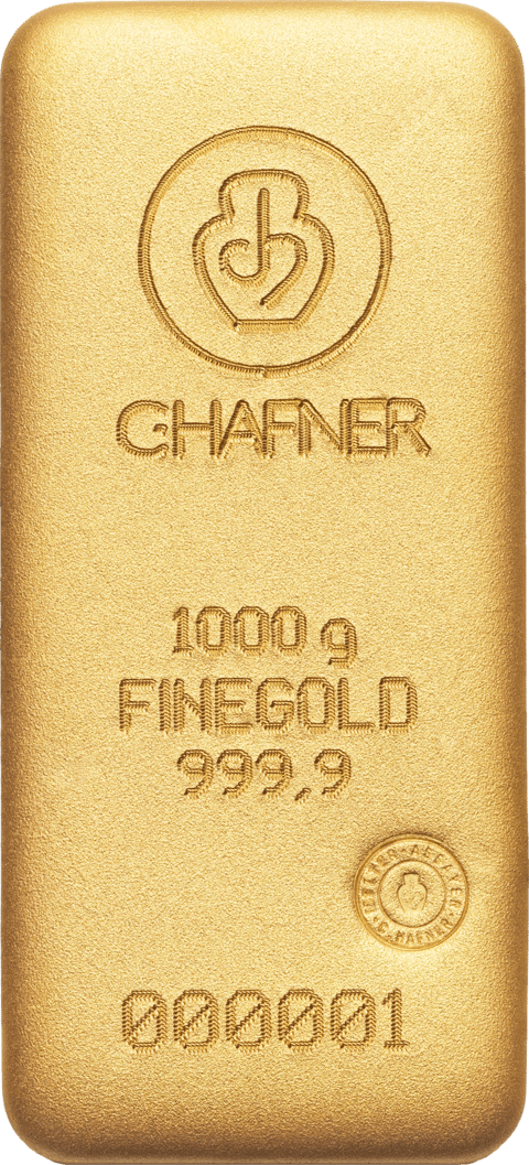 Goldbarren 1 kg von C.Hafner