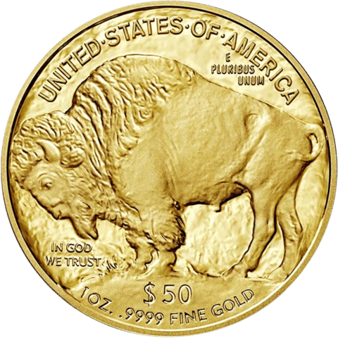 American Buffalo, Oro, cara del bisonte
