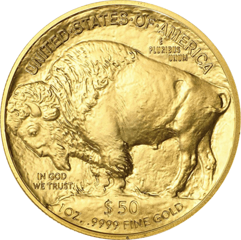 American Buffalo in Gold, Bisonseite