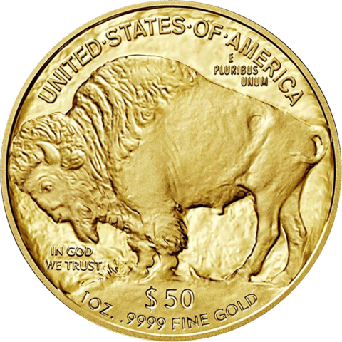 American Buffalo, Oro, cara del bisonte