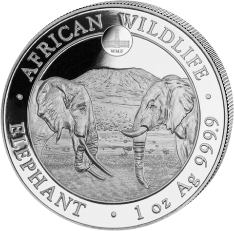 Somalia Elephant, 1 ounce, image