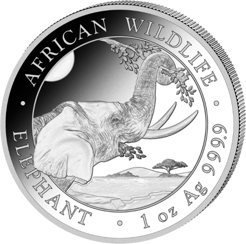 Somalia Elephant, 1 ounce, image